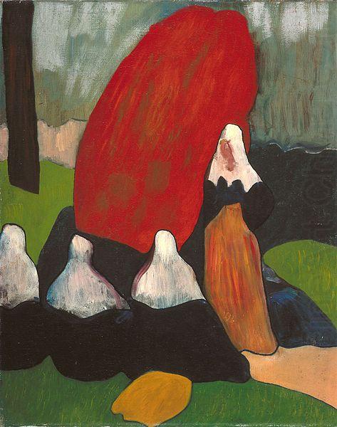 Emile Bernard Breton Women with Seaweed china oil painting image